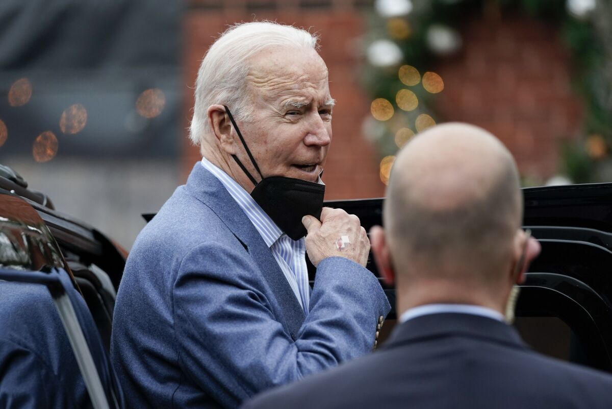 President Biden on Sunday had a call with Ukrainian President Volodymyr Zelensky about the Russian troop buildup.