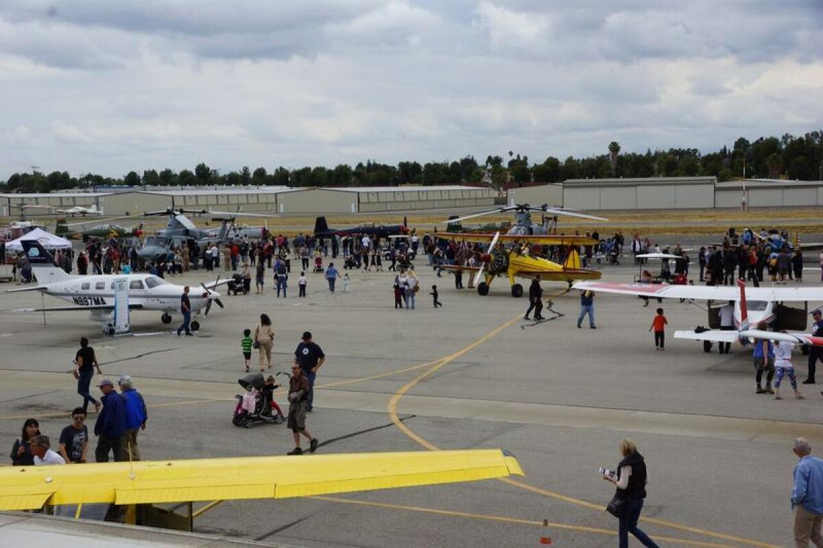 Airport Day opens Fullerton Airport to the public for education and entertainment.