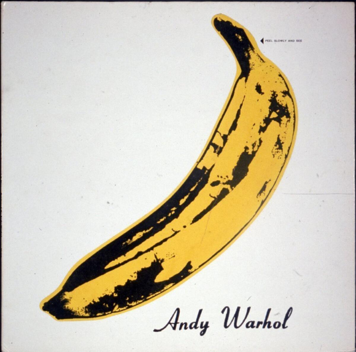 Andy Warhol designed the album cover for "The Velvet Underground & Nico."