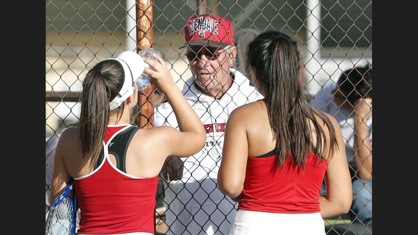 Photo Gallery: Glendale vs. Rosemead in CIF Division IV girls' tennis quarterfinals