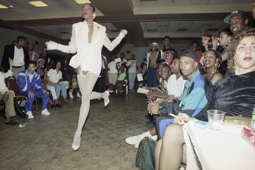 The Legacy Voguing Ball at New York’s Union Square Club, Nov. 27, 1991.