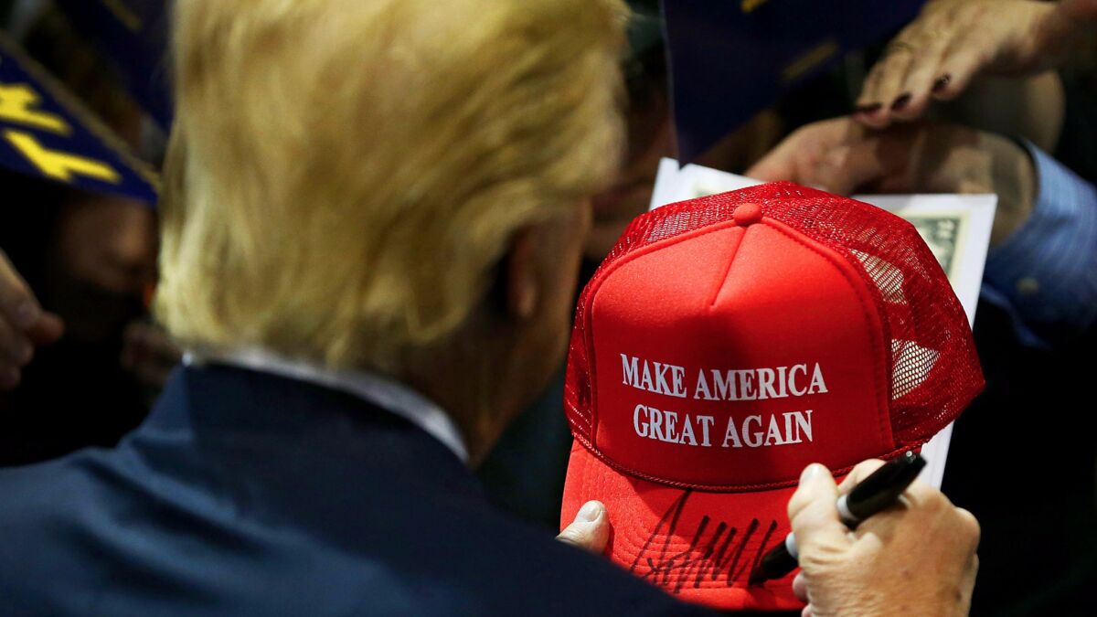 Its Been Worn Memed And Burned How Donald Trumps Make America Great Again Hat Reflects A