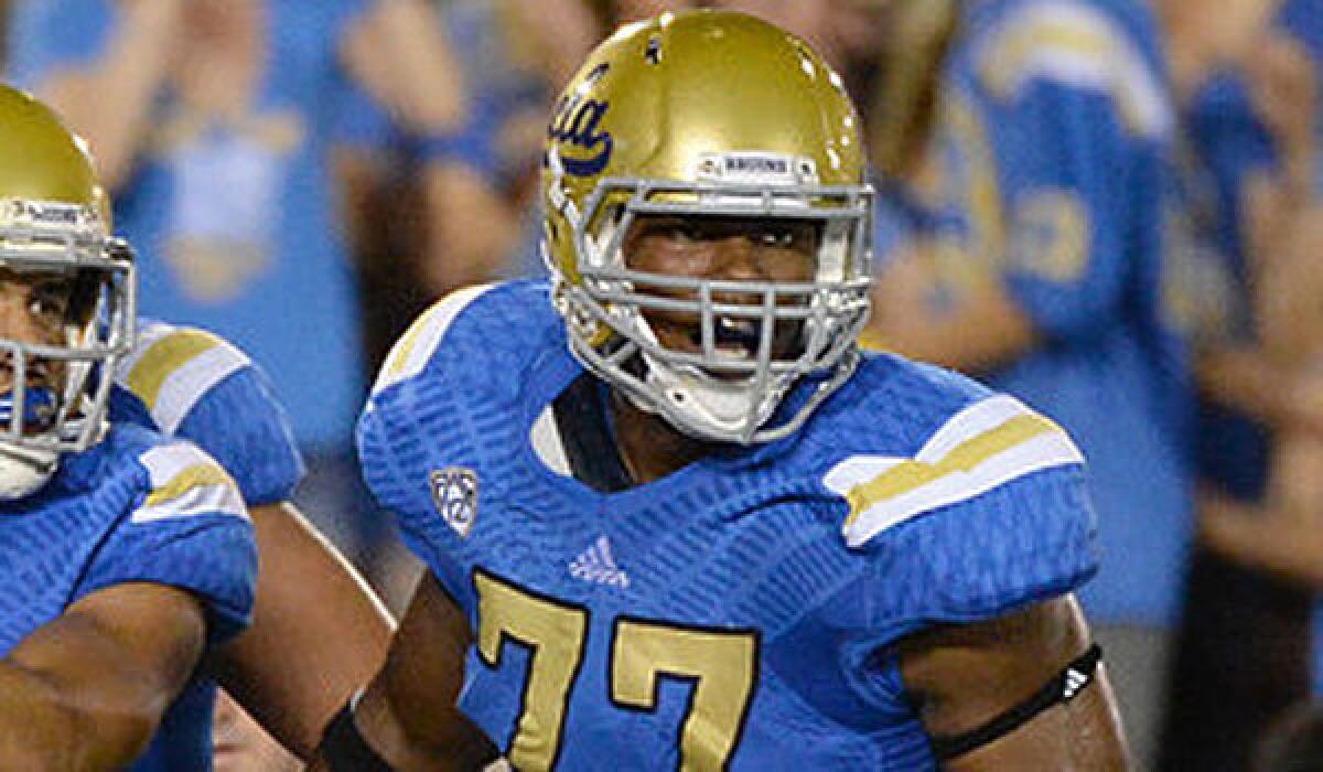 Left tackle Torian White is no longer with the UCLA football team, according to Coach Jim Mora.