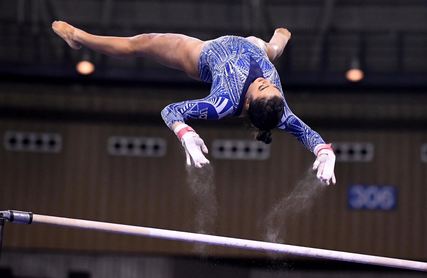 UCLA gymnasts advance