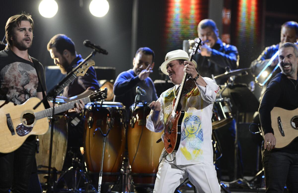 Carlos Santana recibirá el Premio Leyenda de la Fundación Herencia Hispana