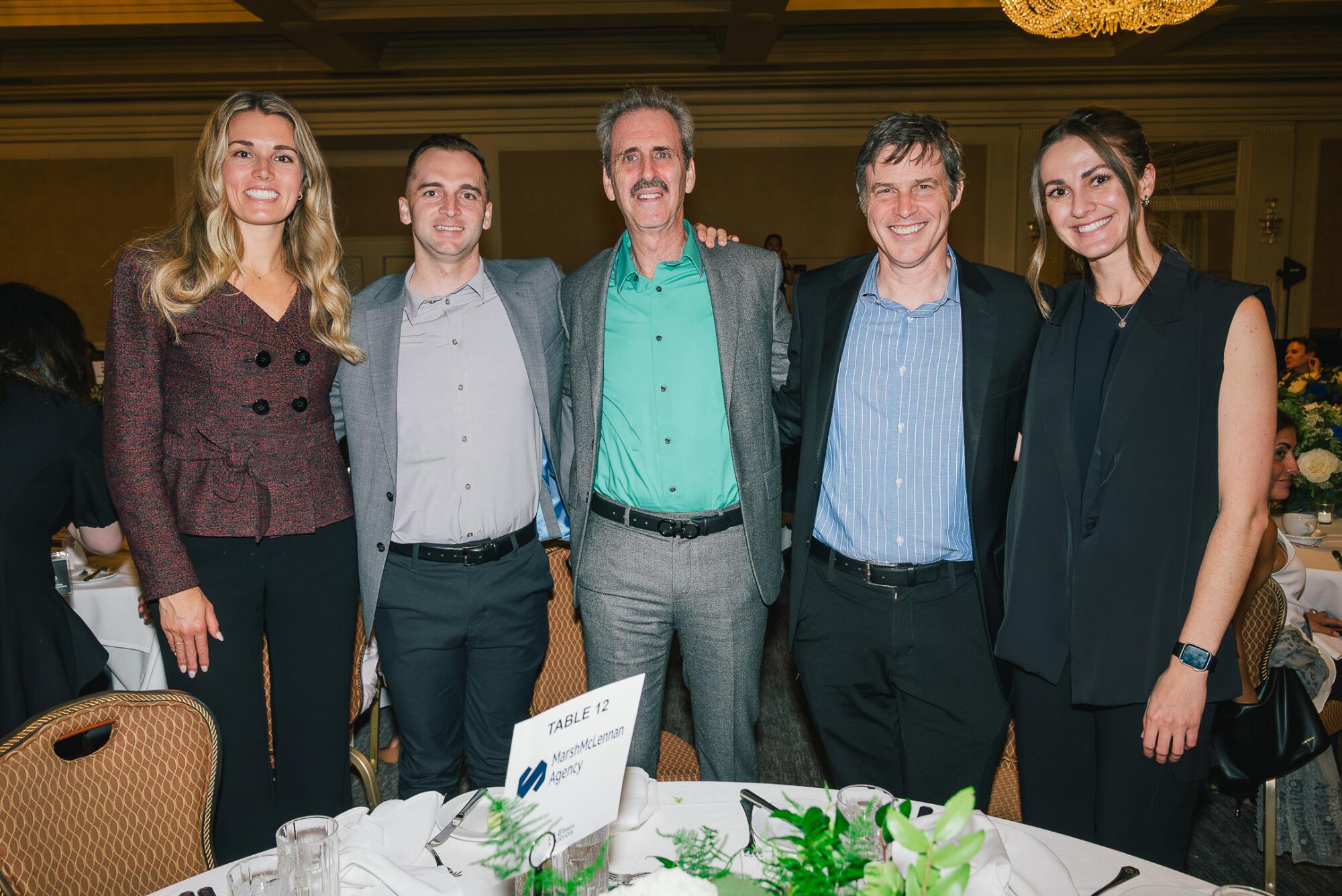 Claire Oates, Josh Hurst, Tom Dreifus, Michael Patrick, Kayla Evans