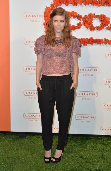 Actress Kate Mara attends the third annual Coach Evening to benefit Children's Defense Fund.