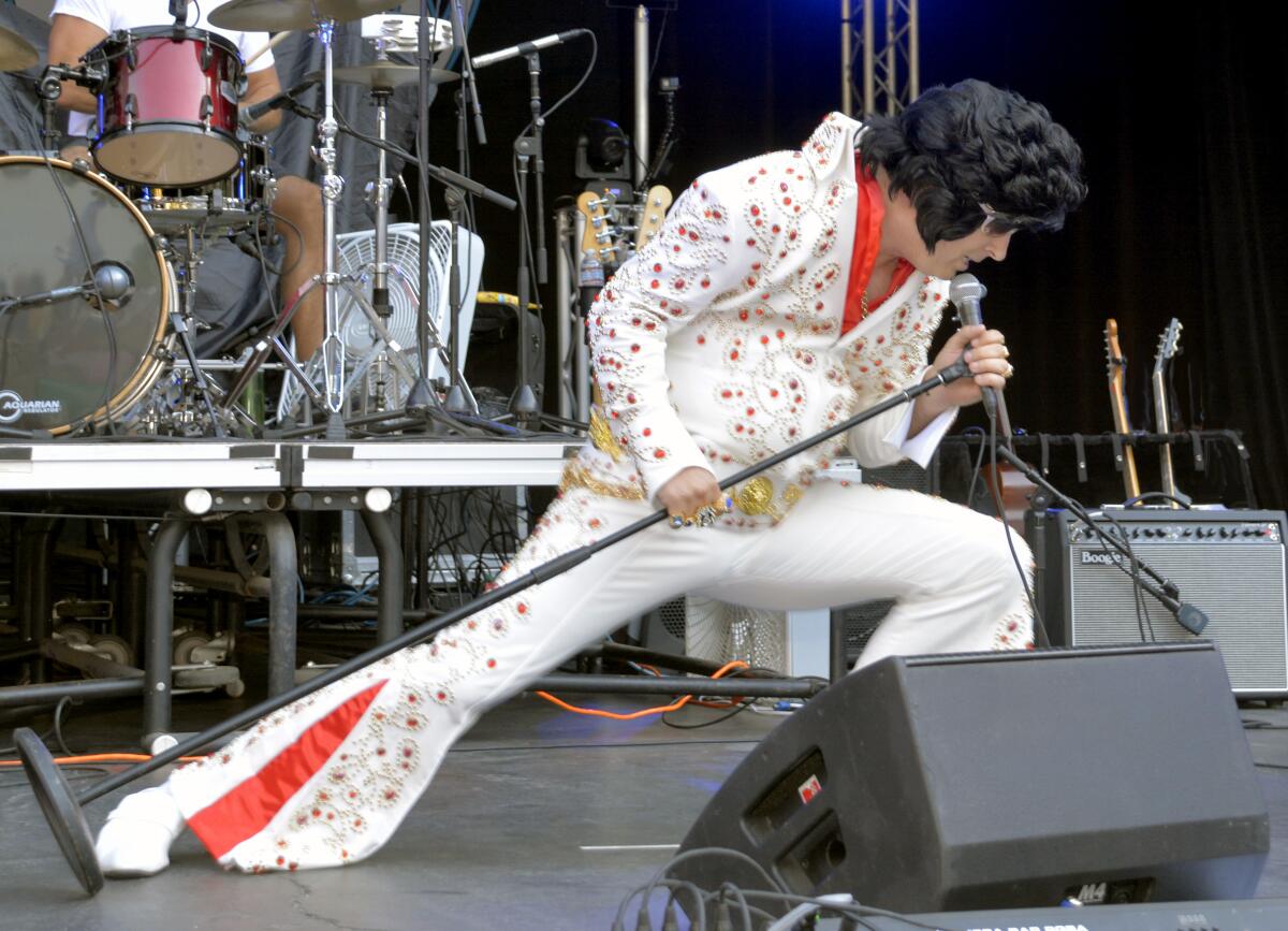 On the Town: Elvis tribute artist brings the King of Rock 'n' Roll to life