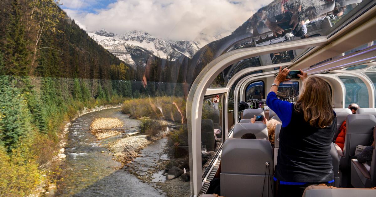 Ride the Rocky Mountaineer and be amazed at the spectacular mountain ranges. And then there's Sasquatch