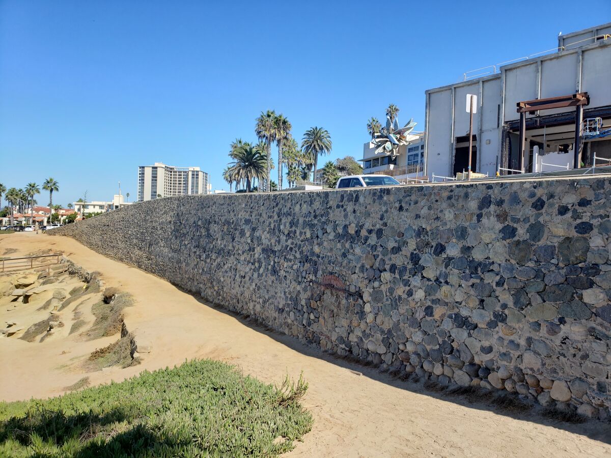 The People’s Wall along La Jolla’s coastline will be discussed as part of the What’s Out There weekend.