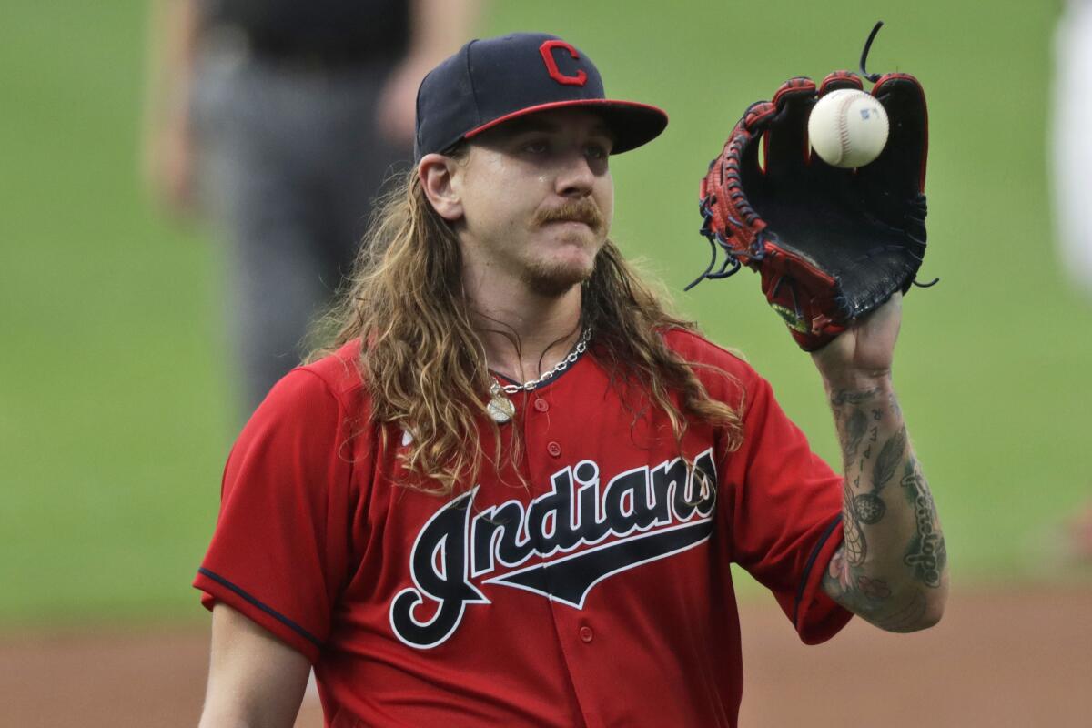 Indians starting pitcher Mike Clevinger is headed to the Padres.