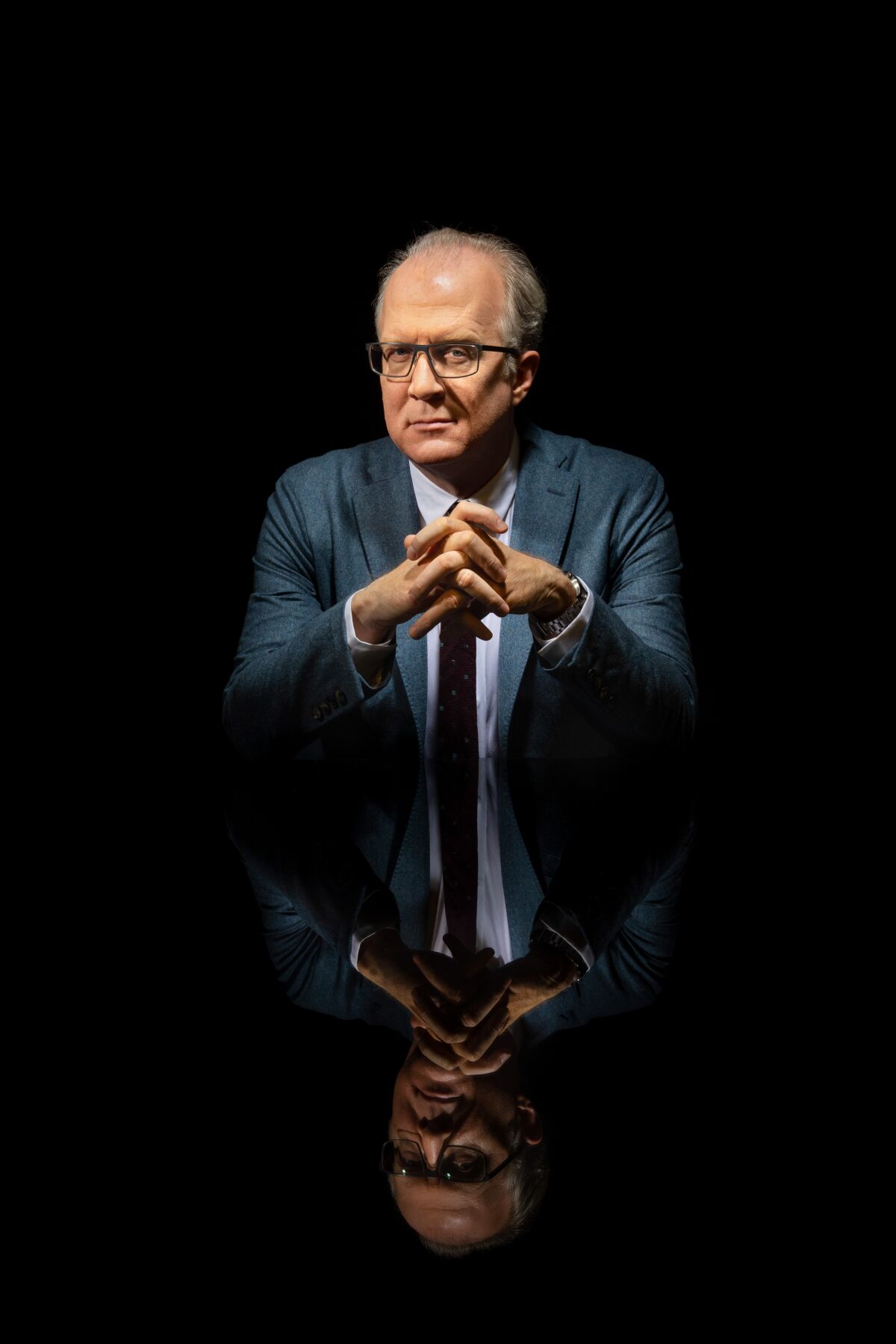 Tracy Letts plays Henry Ford II in "Ford v Ferrari"