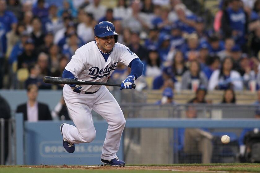 Nick Punto has been a pleasant surprise for the Dodgers this season.