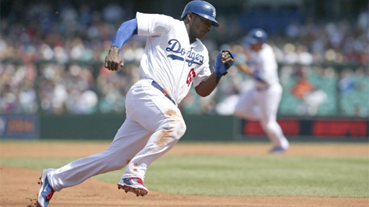 Dodgers Manager Don Mattingly Meets With Yasiel Puig Los Angeles