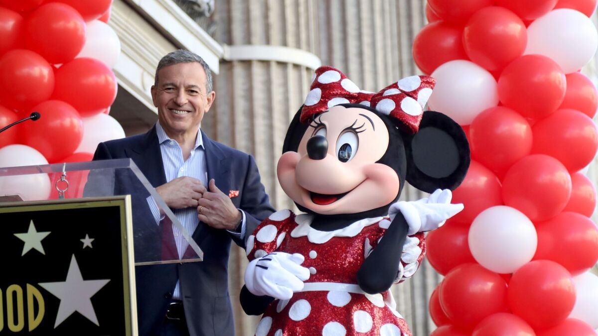 Walt Disney Co. Chief Executive Bob Iger.