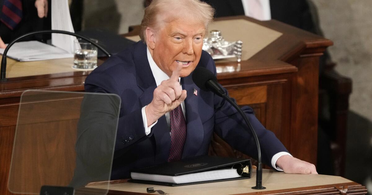 Column: President Trump brags about American power and respect while he trades it away Column: President Trump brags about American power and respect while he trades it away