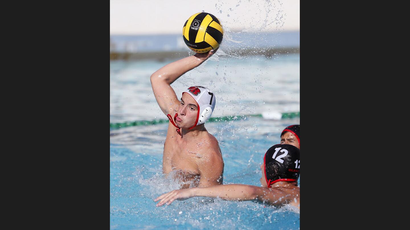 Photo Gallery: Glendale vs. Burroughs in Pacific League boys' water polo