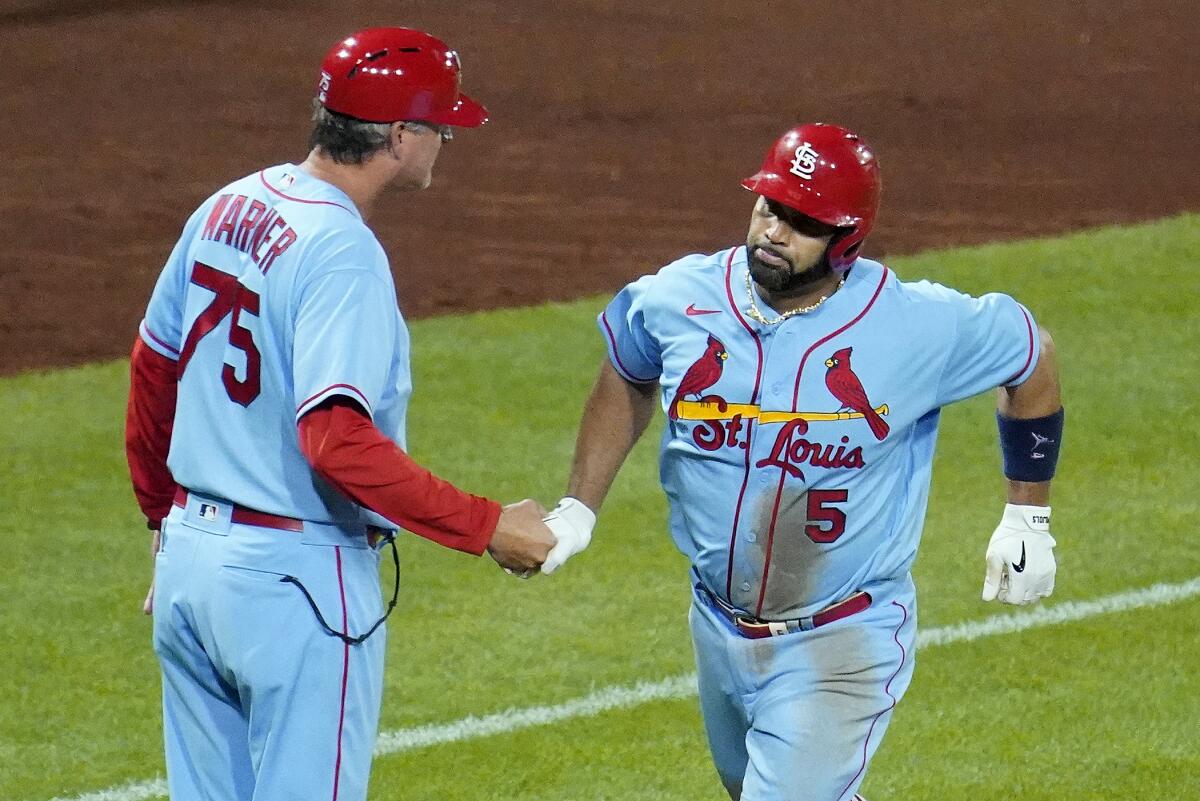Cardinals' Albert Pujols becomes 10th player to reach this