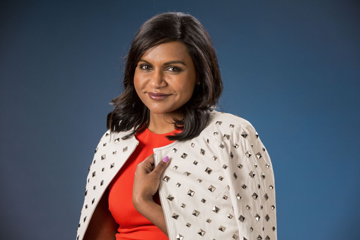 Mindy Kaling, seen in 2014, will co-write the screenplay for "Legally Blonde 3" with "Brooklyn Nine-Nine" co-creator Dan Goor.