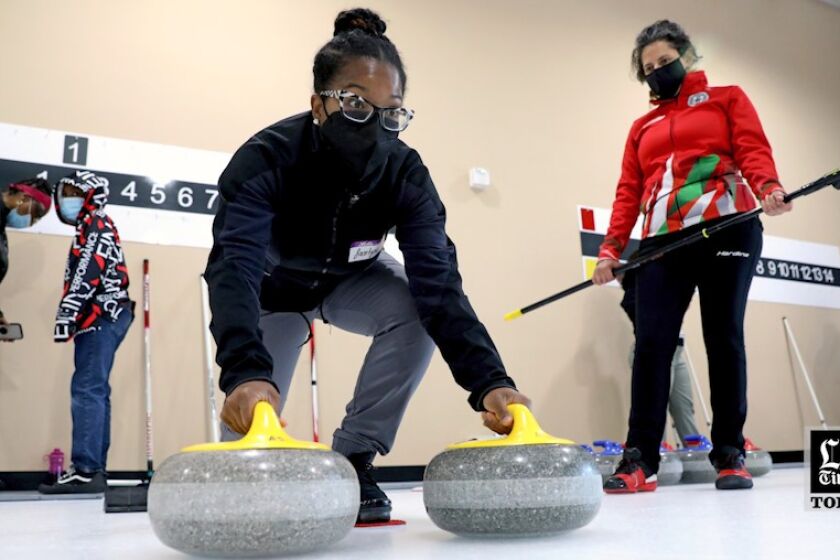 LA Times Today: Latinx curlers find a home on ice and push for their Olympic moments