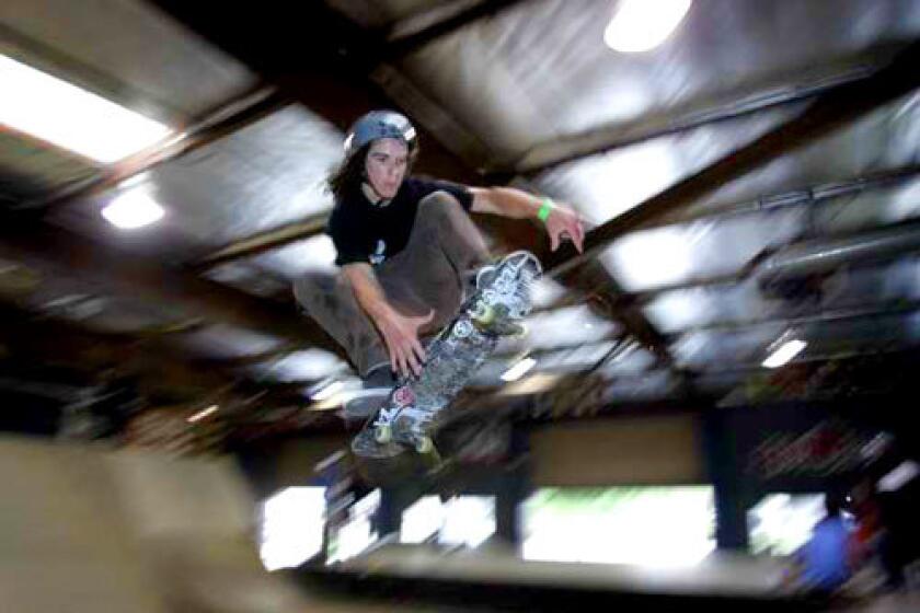Simi Valley's Roy Canright 15, said he has been gone from 8 a.m. to midnight on some days skateboarding.