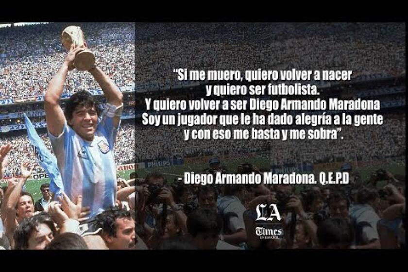 VIDEO: Diego Maradona, la leyenda argentina del futbol, falleció