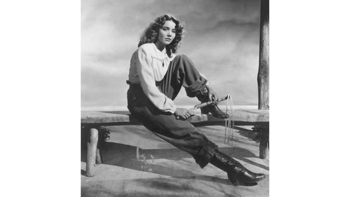 Jennifer Jones in "Duel in the Sun" (1946).