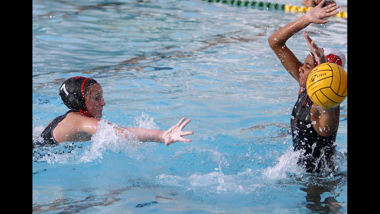 Photo Gallery: Glendale High girls water polo vs. Bell Gardens