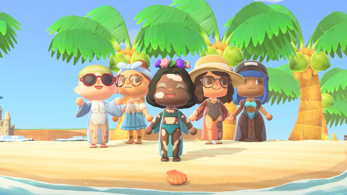 Gillette Venus' work with artist Nicole Cuddihy for "Animal Crossing: New Horizons."