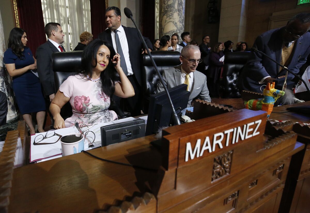 Los Angeles City Councilwoman Nury Martinez 