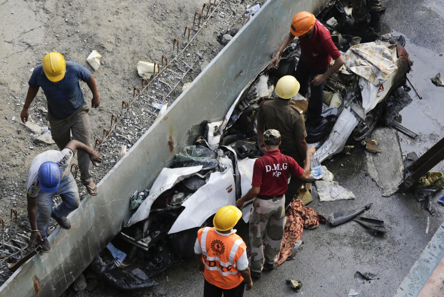 Overpass collapse