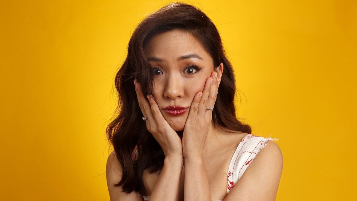 Constance Wu plays Rachel Chu in "Crazy Rich Asians."