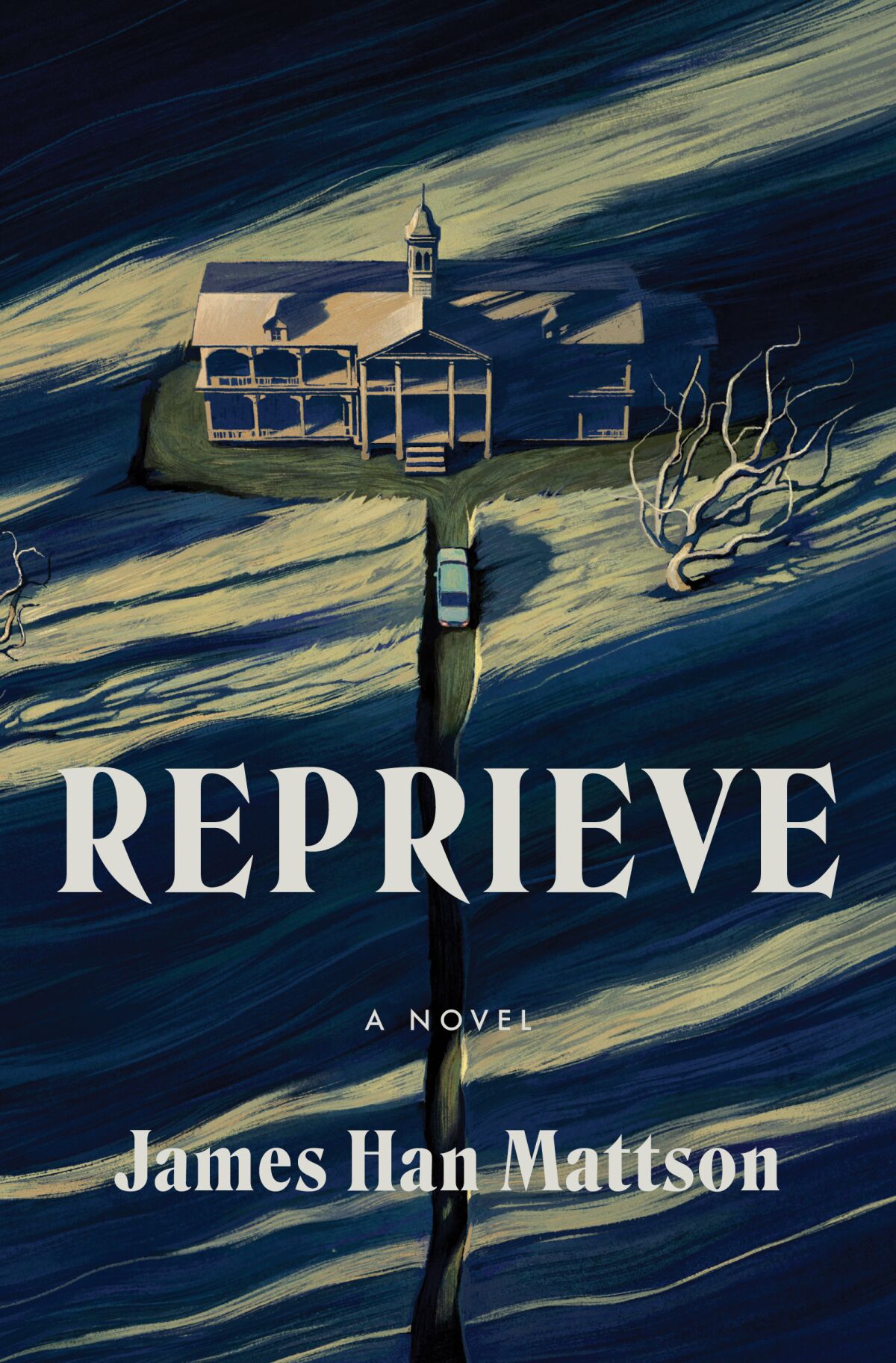 Book cover for "Reprieve" by James Han Mattson