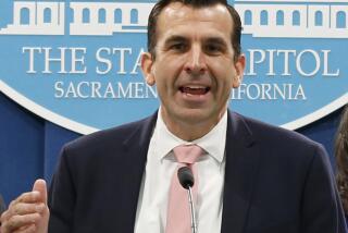 March 2020 photo of San Jose Mayor Sam Liccardo during a press conference in Sacramento.