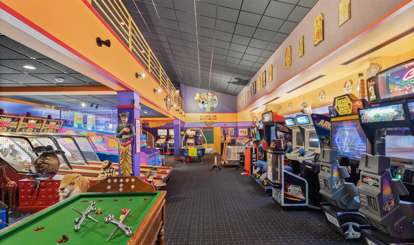 The arcade.