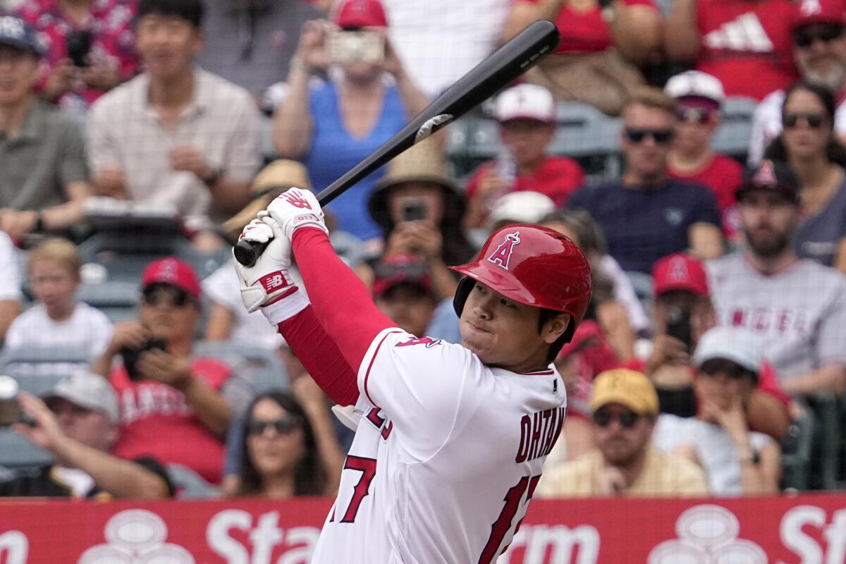 We support him': Angels fans feel special connection to Shohei