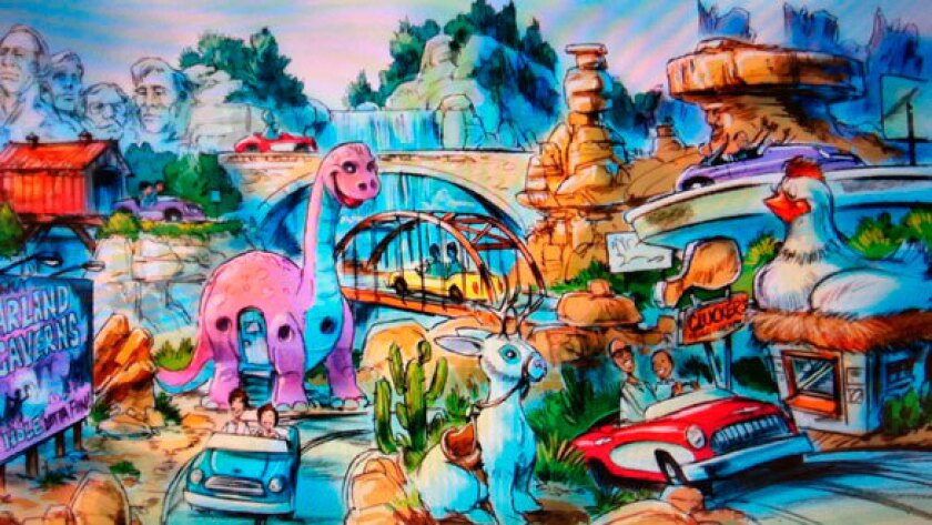 How Disney S Imagineers Transformed Carland Into Cars Land Los