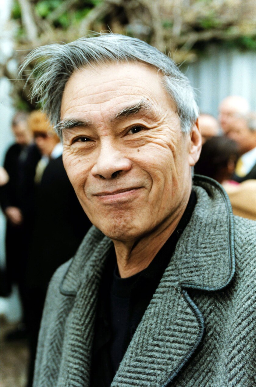 "Pink Panther" actor Burt Kwouk in London on April 29, 2001.