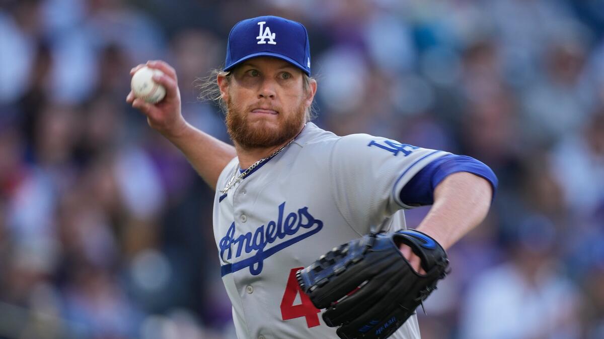 How Dodgers closer Craig Kimbrel flips from fun to fierce - Los Angeles Times
