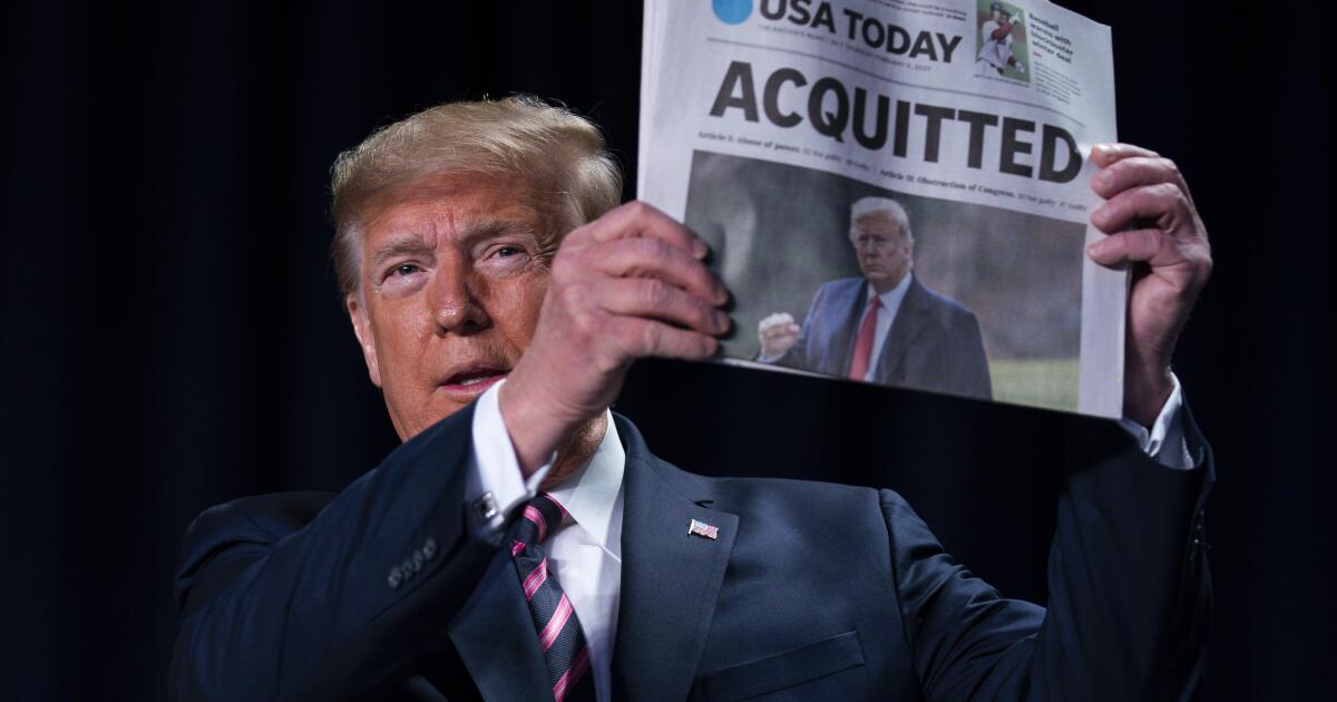 Full coverage: President Trump becomes the third U.S. president to be impeached - Los Angeles Times