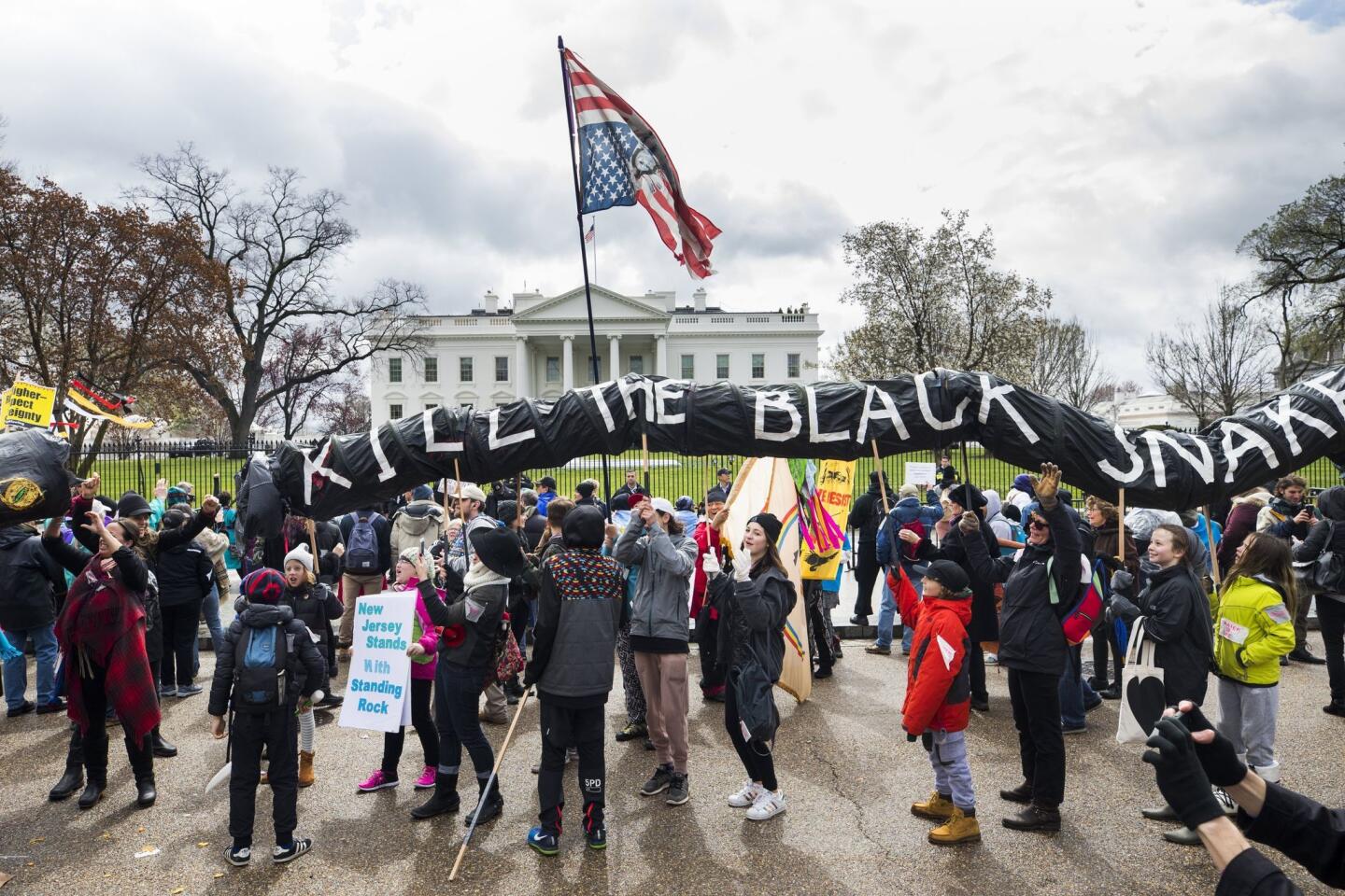 Protestas contra oleoducto Dakota Access