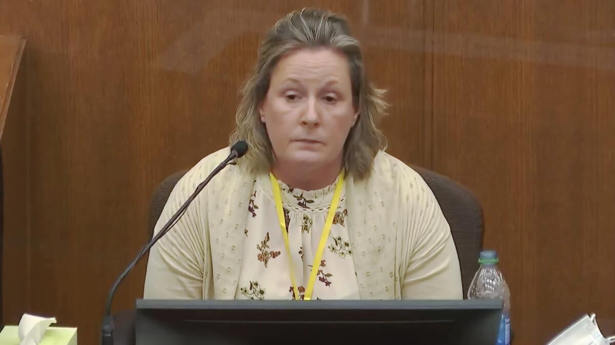 Kim Potter testifies in her trial