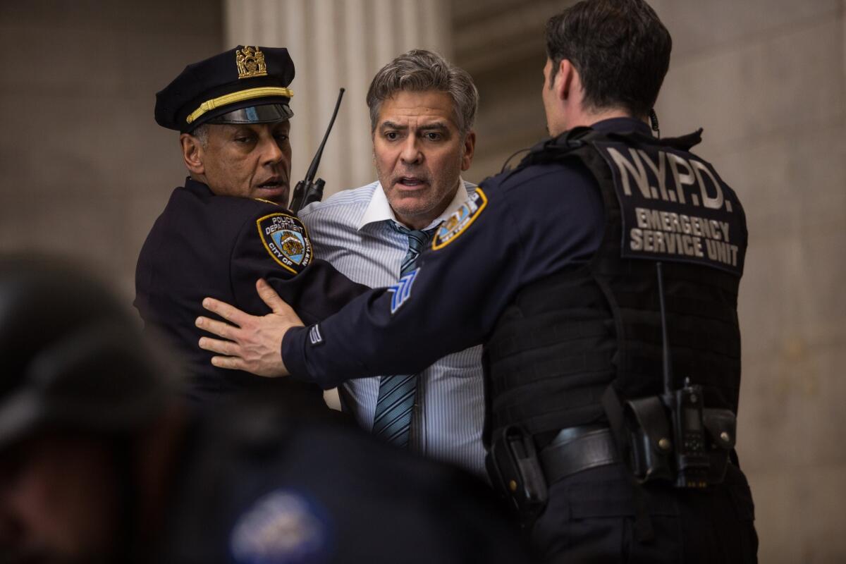 George Clooney in 'Money Monster' (Atsushi Nishijima / Sony Pictures via AP)