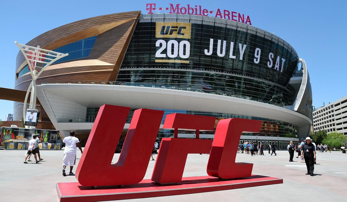 UFC T Mobile Arena strike multiyear exclusive deal for Las Vegas fight