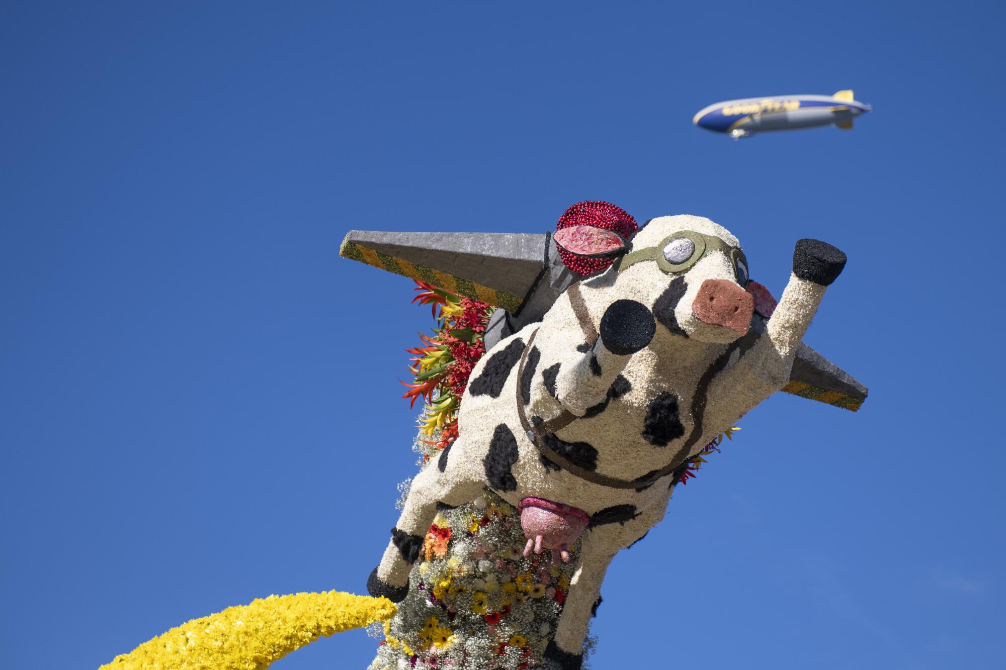 Cal Poly University's float, "Stargazers."