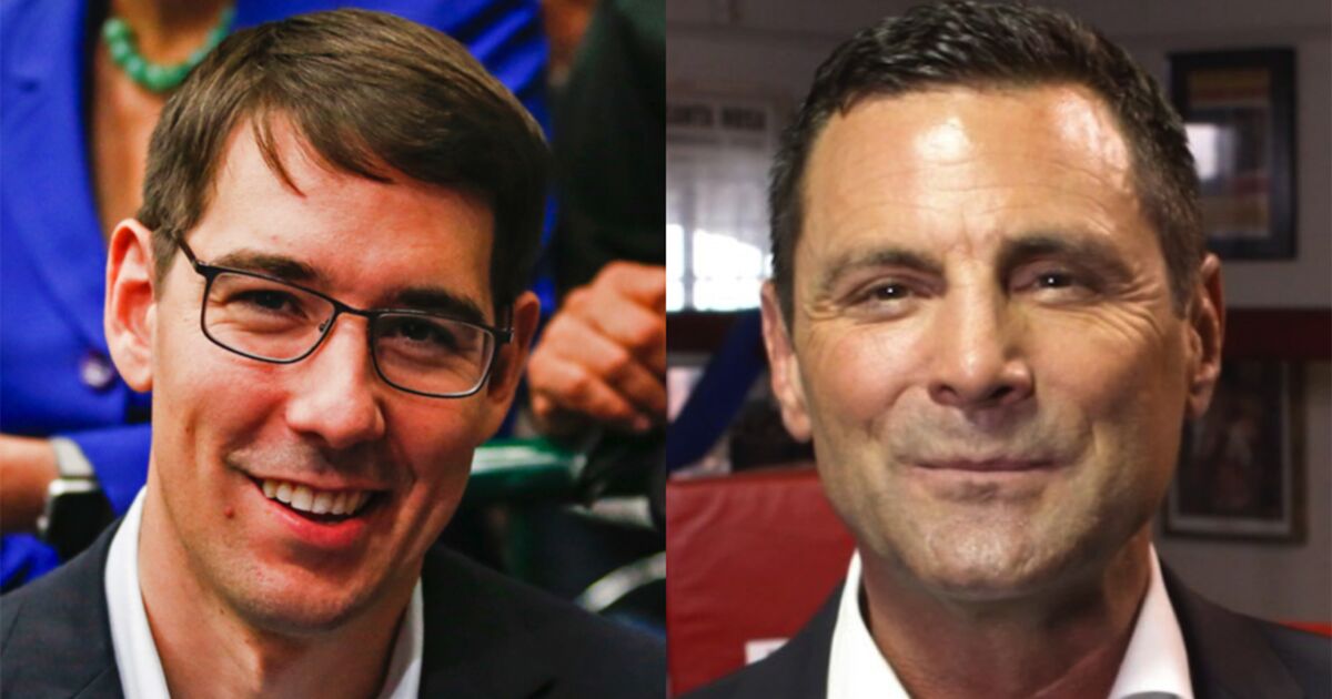 Photo of On the issues: Josh Harder and Tom Patti on abortion, the economy, homelessness