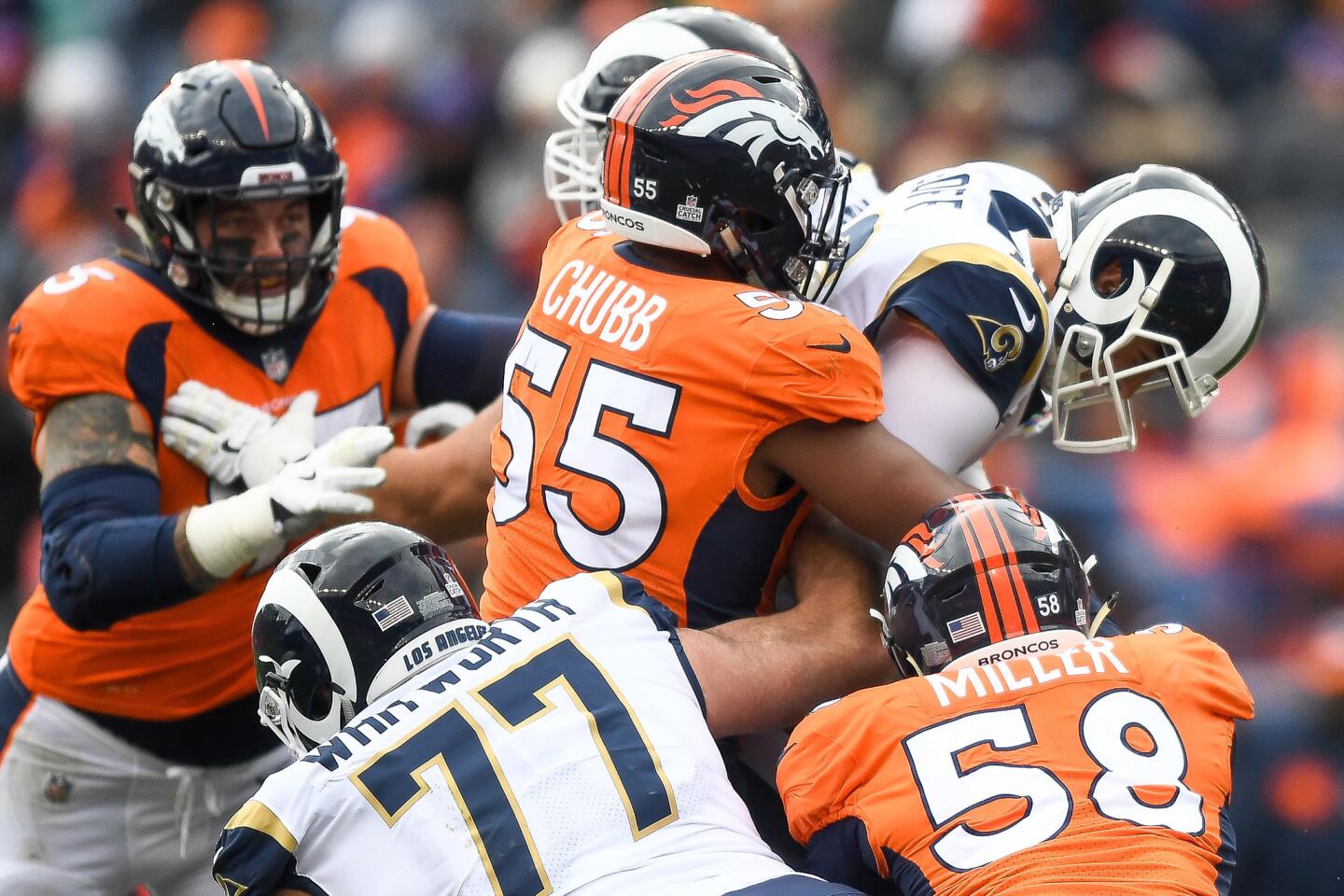 Los Angeles Rams v Denver Broncos