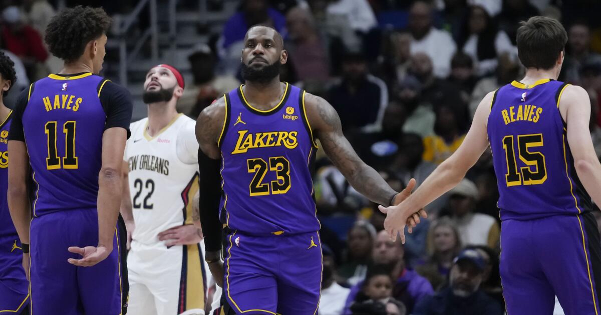 Les Lakers ne peuvent pas suivre le rythme des Pélicans lors de leur défaite à la Nouvelle-Orléans