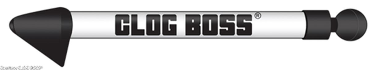 CLOG BOSS clears clogs