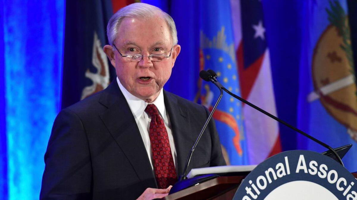 U.S. Atty. Gen. Jeff Sessions was asked Thursday by state treasurers to meet on federal marijuana policies.